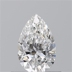 Picture of Natural Diamond 0.50 Carats, Pear with  Cut, G Color, VS1 Clarity and Certified by GIA