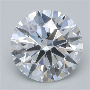 Picture of Lab Grown Diamond 7.62 Carats, Round with Ideal Cut, E Color, VVS2 Clarity and Certified by IGI
