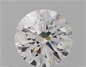 Diamante Natural 0.40 quilates, Redondo , Color D, claridad VS2 y certificado GIA
