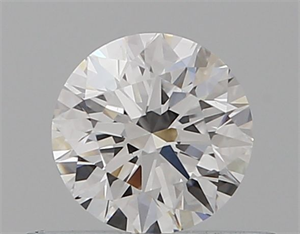 Picture of Natural Diamond 0.40 Carats, Round with Excellent Cut, D Color, VS2 Clarity and Certified by GIA