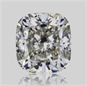 Natural Diamond 0.51 Carats, Cushion with  Cut, K Color, VS1 Clarity and Certified by GIA