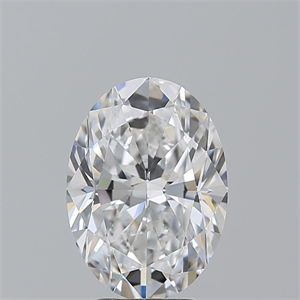 Picture of Natural Diamond 4.02 Carats, Oval with  Cut, D Color, VS1 Clarity and Certified by GIA