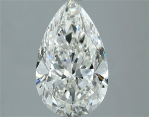 Foto Diamante Natural 2.02 quilates, De pera , Color G, claridad VVS1 y certificado IGI de