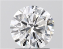 Lab Grown Diamond 1.50 Carats, Round with Excellent Cut, E Color, VVS2 Clarity and Certified by IGI