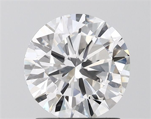 Picture of Lab Grown Diamond 1.50 Carats, Round with Excellent Cut, E Color, VVS2 Clarity and Certified by IGI