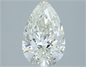 Natural Diamond 2.01 Carats, Pear with  Cut, I Color, SI2 Clarity and Certified by IGI