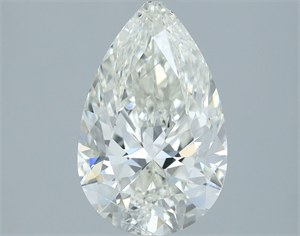 Picture of Natural Diamond 2.01 Carats, Pear with  Cut, I Color, SI2 Clarity and Certified by IGI