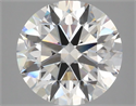Del inventario de diamantes de laboratorio, 3.07 quilates, Redondo , Color H, claridad VS1 y certificado IGI