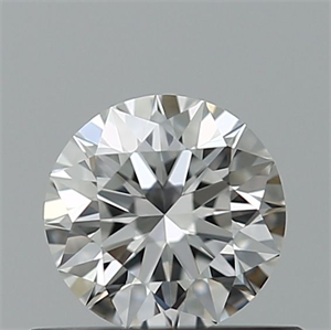 Picture of Natural Diamond 0.40 Carats, Round with Excellent Cut, D Color, VVS2 Clarity and Certified by GIA