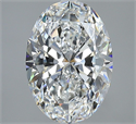 Diamante Natural 2.51 quilates, Ovalado , Color F, claridad VS1 y certificado GIA