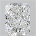 Natural Diamond 3.04 Carats, Radiant with  Cut, E Color, SI1 Clarity and Certified by GIA
