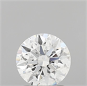 Lab Grown Diamond 1.22 Carats, Round with Ideal Cut, D Color, VS1 Clarity and Certified by IGI