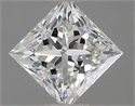 Diamante Natural 0.50 quilates, Princesa , Color H, claridad VVS2 y certificado IGI