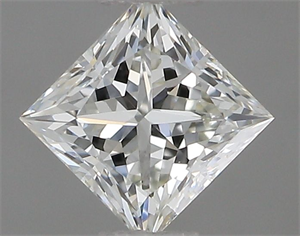 Foto Diamante Natural 0.50 quilates, Princesa , Color H, claridad VVS2 y certificado IGI de