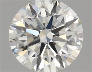 Foto Diamante Natural 0.72 quilates, Redondo , Color J, claridad VS2 y certificado GIA de