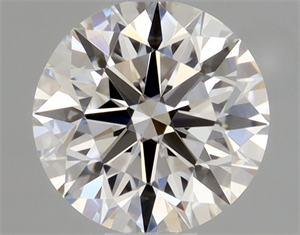 Foto Diamante Natural 0.45 quilates, Redondo , Color G, claridad VVS2 y certificado GIA de