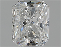 Natural Diamond 1.01 Carats, Radiant with  Cut, E Color, VVS1 Clarity and Certified by GIA