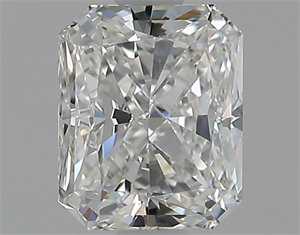 Picture of Natural Diamond 1.01 Carats, Radiant with  Cut, E Color, VVS1 Clarity and Certified by GIA