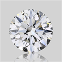 Natural Diamond 2.01 Carats, Round with Excellent Cut, F Color, VVS2 Clarity and Certified by GIA