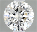 Diamante Natural 0.41 quilates, Redondo , Color F, claridad VS2 y certificado IGI
