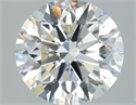 Natural Diamond 1.80 Carats, Round with Excellent Cut, F Color, VVS1 Clarity and Certified by GIA