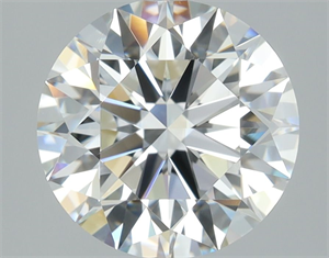 Picture of Natural Diamond 1.80 Carats, Round with Excellent Cut, F Color, VVS1 Clarity and Certified by GIA