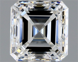 Picture of Natural Diamond 1.20 Carats, Asscher with  Cut, F Color, VVS2 Clarity and Certified by GIA