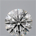 Natural Diamond 0.72 Carats, Round with Excellent Cut, F Color, VVS2 Clarity and Certified by GIA