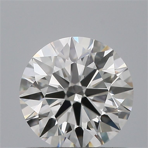 Picture of Natural Diamond 0.72 Carats, Round with Excellent Cut, F Color, VVS2 Clarity and Certified by GIA