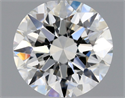 Diamante Natural 0.71 quilates, Redondo , Color G, claridad VVS1 y certificado GIA