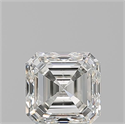 Natural Diamond 1.50 Carats, Asscher with  Cut, K Color, VS2 Clarity and Certified by GIA