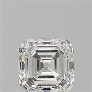 Picture of Natural Diamond 1.50 Carats, Asscher with  Cut, K Color, VS2 Clarity and Certified by GIA