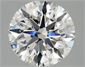 Del inventario de diamantes de laboratorio, 2.52 quilates, Redondo , Color E, claridad VS2 y certificado IGI