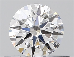 Picture of Natural Diamond 0.40 Carats, Round with Excellent Cut, D Color, VVS1 Clarity and Certified by GIA