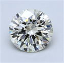 Diamante Natural 3.50 quilates, Redondo , Color J, claridad SI2 y certificado GIA