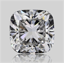 Natural Diamond 0.60 Carats, Cushion with  Cut, D Color, VVS1 Clarity and Certified by GIA
