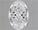 Diamante Natural 2.50 quilates, Ovalado , Color D, claridad VS2 y certificado GIA