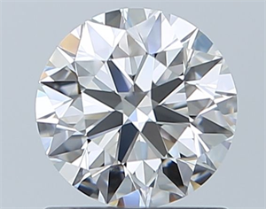 Picture of Natural Diamond 0.83 Carats, Round with Excellent Cut, F Color, VVS1 Clarity and Certified by GIA