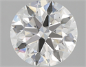 Natural Diamond 2.80 Carats, Round with Excellent Cut, G Color, VS1 Clarity and Certified by GIA