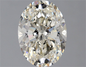 Picture of Natural Diamond 1.51 Carats, Oval with  Cut, K Color, VVS1 Clarity and Certified by GIA