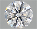 Lab Grown Diamond 3.09 Carats, Round with Ideal Cut, D Color, VVS1 Clarity and Certified by IGI