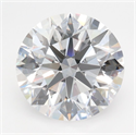 Lab Grown Diamond 3.30 Carats, Round with Ideal Cut, D Color, IF Clarity and Certified by IGI
