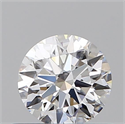 Diamante Natural 0.51 quilates, Redondo , Color D, claridad VVS2 y certificado GIA
