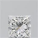 Natural Diamond 1.20 Carats, Princess with  Cut, H Color, VVS1 Clarity and Certified by GIA