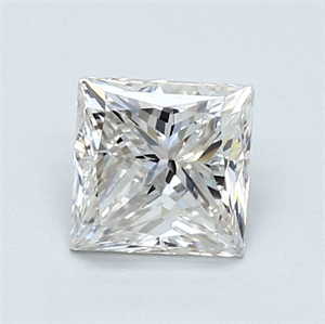 Foto Diamante Natural 1.00 quilates, Princesa , Color J, claridad VS2 y certificado GIA de