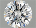Lab Grown Diamond 1.37 Carats, Round with Ideal Cut, E Color, VS1 Clarity and Certified by IGI