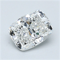 Diamante Natural 1.21 quilates, Del cojín , Color G, claridad VS2 y certificado GIA