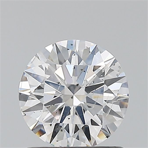 Picture of Natural Diamond 0.85 Carats, Round with Excellent Cut, D Color, SI2 Clarity and Certified by GIA