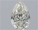 Natural Diamond 1.70 Carats, Pear with  Cut, J Color, SI2 Clarity and Certified by GIA