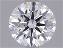 Del inventario de diamantes de laboratorio, 2.01 quilates, Redondo , Color D, claridad IF y certificado IGI